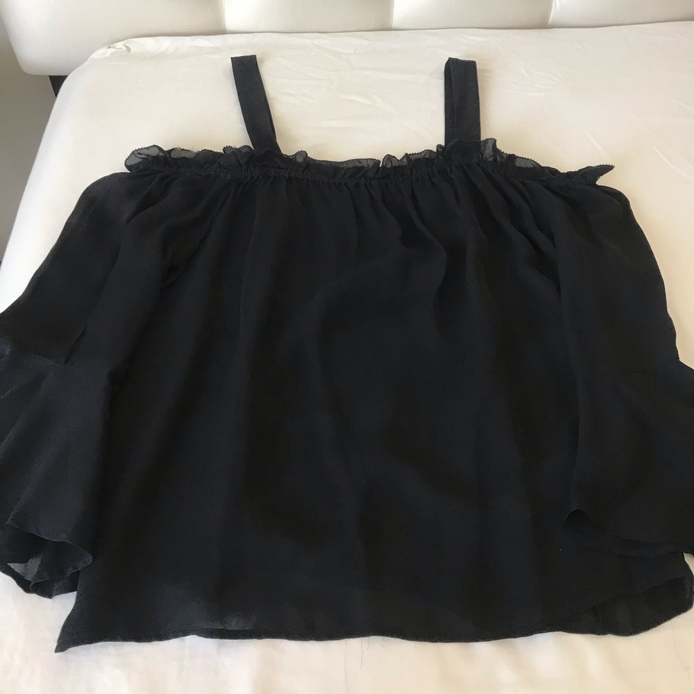 J Crew Cold shoulder with bell sleeves shirts